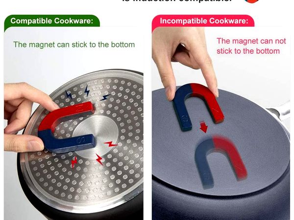 Cómo verificar si sus utensilios de cocina están listos para inducción (en menos de 5 segundos)